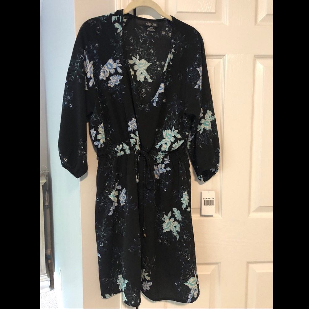 City Chic Floral Dress 14